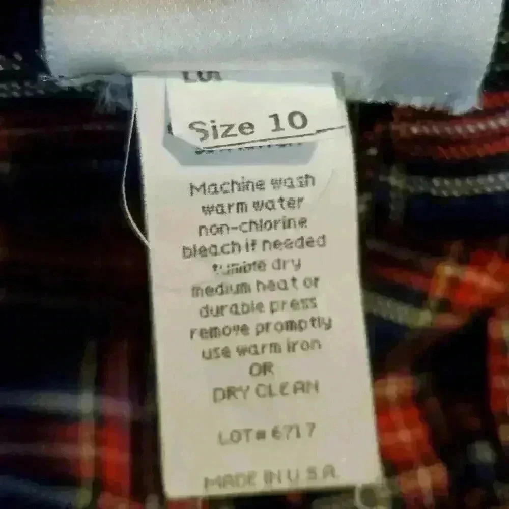 Sands Studio New York Vintage Pleated Plaid Skirt - Picture 9 of 13